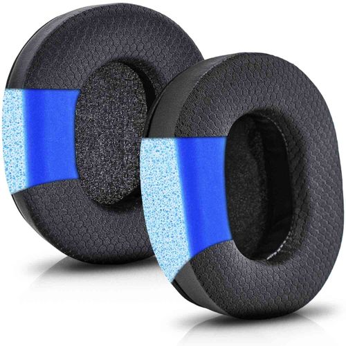 Arctis Pro Thicker Cooling Gel Earpads - Compatible with Arctis Pro, 7/5/3/1, 9X, 7X, 7P, RIG 800 Series, ATH M50X, M40X, MDR-7506 V6 Headphones (Breathable Mesh)