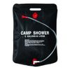 Milestone Camping Solar Shower - Black, 20 Litres