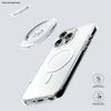 PopSockets iPhone 16 Pro Case Compatible with MagSafe, Phone Case for iPhone 16 Pro, Wireless Charging Compatible, Case Only - Clear