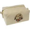 'Lop Eared Bunny' Canvas Wash Bag/Makeup Case (CS00040366)