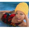 Fashy Women's Frill Ruffle Swimhat - Navy