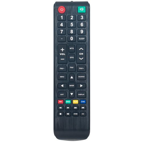 Replacement Remote Control Applicable for Caixun HD LED TV EC24Z1 EC24Z2, Applicable for Sansui TV S55A6U S40P28F RTS55A6U RTS40P28F