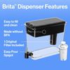 Large Water Dispenser Plastic BPA-Free 27-Cup Filtered Drinking Kitchen