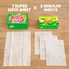 Gain Super Sized Dryer Sheets, Laundry Fabric Softener, Happy, 130 Count