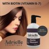 Adrielle Essentials Black Raspberry Vanilla Scented Biotin Hair Shampoo, 16 Oz (2 Pack)