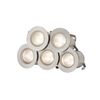 Knightsbridge LED Decking Lights, Stainless Steel, Warm White