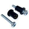 W4 Rubber Cavity Fixer - Black, 2 Pack