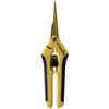 2pcs NEW Titanium Curved Blade Trimming Scissors Bud Plant Shears Snips