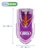 EZY DOSE Pill Cutter with Safety Shield and Magnifier, Daily Usage, Safely Cut Pills and Vitamins, Accurate and Easy Cutting, Color May Vary, BPA Free