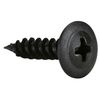 Modified Truss Head Screws #8 x 3/4", Sharp point K-Lath Black 100 Qty