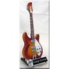 Miniature Guitar The Beatles Fireglo with Pick