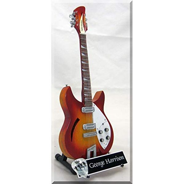 Miniature Guitar The Beatles Fireglo with Pick