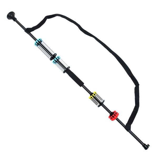 WINGS 36“ Sporting Blowgun .40c with 48 Darts with Tactical Peep Sight Black