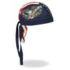 Hot Leathers HWH1059 Keep and Bear Arms Head Wrap (Blue)