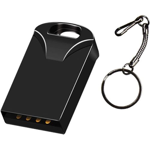 Mini 8GB USB Flash Drives Memory Sticks Thumb Drive Pen Drives with OTG & Type-C Transformer (Black)