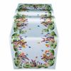texpot Table Runner 40 x 140 cm with Rabbit on Flower Meadow Print Easter Spring