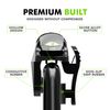 SpinBot BattleMods F1 | Mobile Gaming Triggers | Capacitive Conduction | for BGMI/Free Fire/COD Mobile - (Black)
