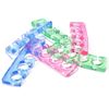 Toe Separators Flexible Soft Silicone Finger Toe Spacers for Nail Polish Pedicure Tools (Blue)