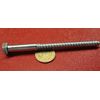Zinc Hex Head Lag Screw 9/16 Hex Size 3/8 Thread x 5.0" Length, 25 pcs