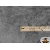 Minky Solid Ultra Charcoal Gray Fabric Sold by The Yard