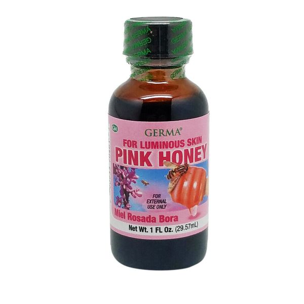 Germa Pink Honey. Anti-Wrinkle Oil. For Luminous Skin. With Rose Extract. 1Fl.Oz