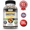 Digestive Enzymes Probiotics & Bromelain 180ct Constipation Bloating Gut Relief