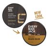 Every Man Jack Beard Balm - Subtle Sandalwood Fragrance - Moisturizes, Protects, and Strengthens Your Beard - Naturally Derived with Tea Tree Oil, Shea Butter, and Jojoba - 2.0-ounce Twin Pack