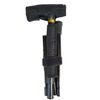 Walking stick comfy Handle grip and securing system for folding walking sticks