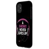 Gaming Quote "A Sherry Never Gives Up" Headset Personalized Case for iPhone 11