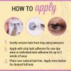 Andrea Knotted Flares False Lashes Medium - Black, 4 Pack