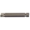 Draper 64308 6mm 1/4" Hex Plain Slot Insert Bit 75mm Long (2 Piece)