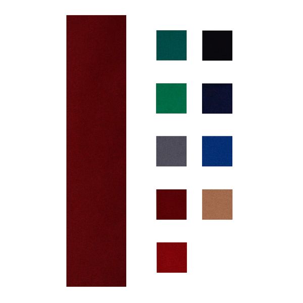 Accuplay 19 oz Pre Cut Pool Table Felt - Billiard Cloth Burgundy for 7' Table