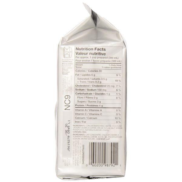 Tassimo Nabob Latte - 16 T Discs - 8 Espresso / 8 Milk