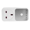 Countdown Socket, Wear Resistant 100 240V Switching Power Timer Socket 1 10 Hours for Mobile Phone Charger(UK Plug)