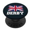 Derby UK, British Flag, Union Flag Derby PopSockets Swappable PopGrip