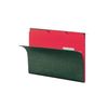 Smead Interior File Folder, 1/3-Cut Tab, Letter Size, Red, 100 per Box (10267)