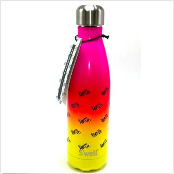 $42 Starbucks S’well Swell 17oz Water Bottle Curtis Kulig "Love Me" Collection