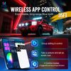 MICTUNING P8Y RGB 6-Gang Switch Panel Wireless App & Remote Control Box Dimmable