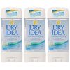Dry Idea AdvancedDry Unscented Antiperspirant & Deodorant Clear Gel 3.0FL OZ (Pack of 3)
