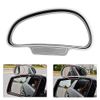 Hot Blind Spot Mirror Car Auxiliary Mirror Adjustable Silver Wide Angle