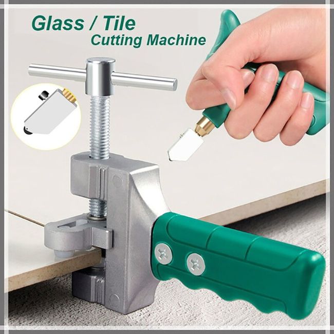 Glass Tile Cutter Hand Tool Set, Portable Tile Cutter Cutting Tool Set