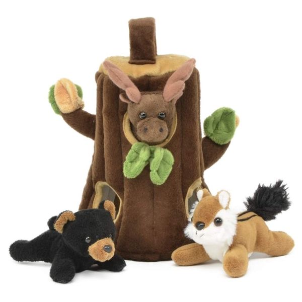 Unipak Tree Finger Puppet Play House 8"