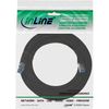 InLine 76805S Patchkabel, S/FTP (PiMf), Cat.6A, 500MHz, halogenfrei, Kupfer, schwarz, 5m