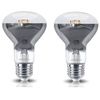 R63 Reflector E27 LED Bulb 6w Spotlight Replacement Warm White 2700k Non Dimmable 2 Pack