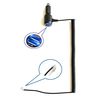 DCPOWER Coiled/Curled Power Cord Compatible Replacement for Beltronics GT-7 Extreme Range Laser Radar Detector