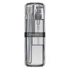 Portable Toothbrush Cup 8 in 1 Wash Set Storage Case, Toothbrush & Toothpaste Shower Gel Shampoo Comb Travel Kits Toiletry Sub (Gray)