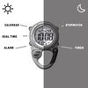 Dakota Digital Clip Mini Watch - Water Resistant - Silver