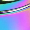 kogu Rotating Ashtray in Rainbow Design, Colourful Shiny, 11 cm Diameter
