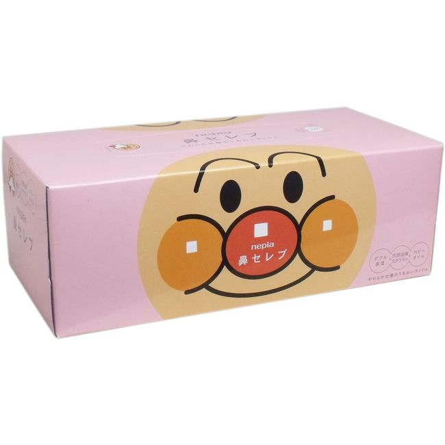 Napier, Anpanman Nose Celebrity Tissue 360 Sheets (180 Pairs) X 10 Pack