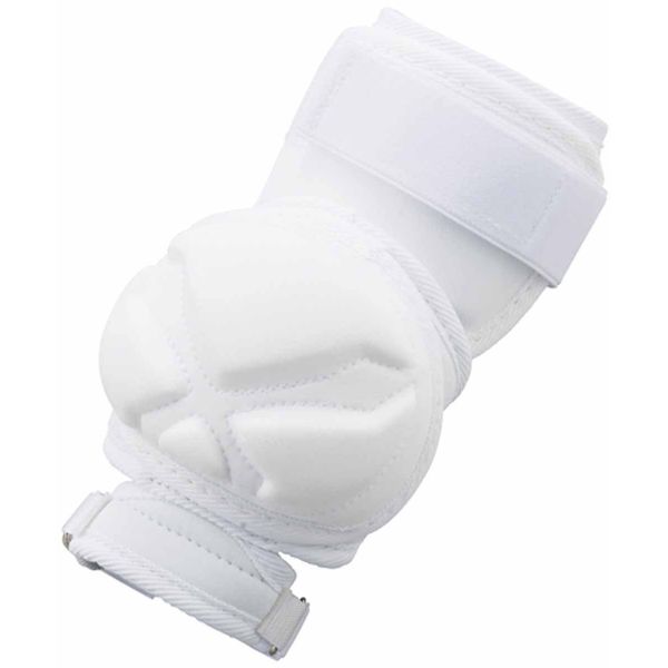 SSK SSK-EGSP3 Elbow Guard for Hitters (Short Type), 10/White